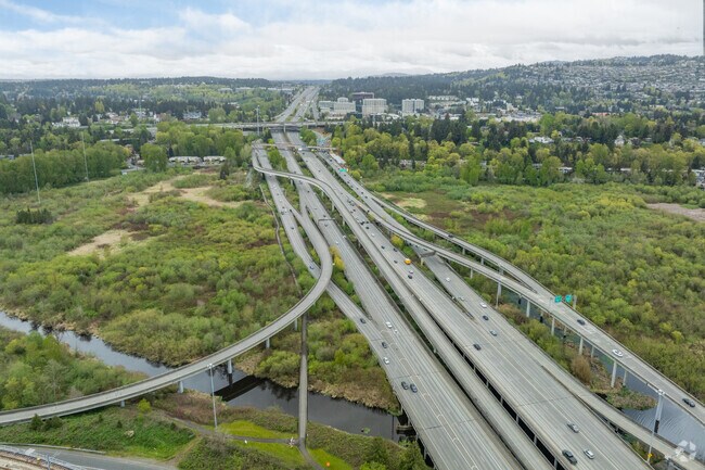 Hop on I-90 for an easy 15 minute drive from Southwest Bellevue.