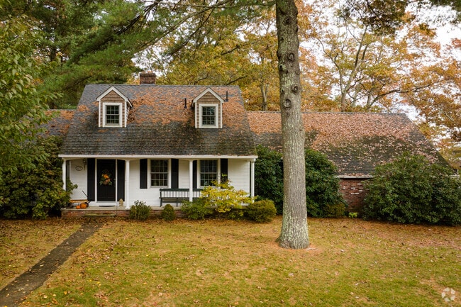 New England style Colonial homes are iconic to Coventry.