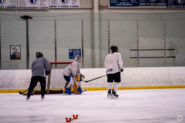 Livonia hockey teams use the Eddie Edgar Ice Arena for practice and games.