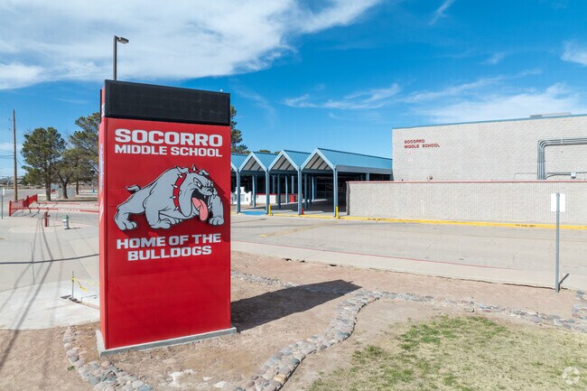 Open doors to possibilities at Socorro Middle School.