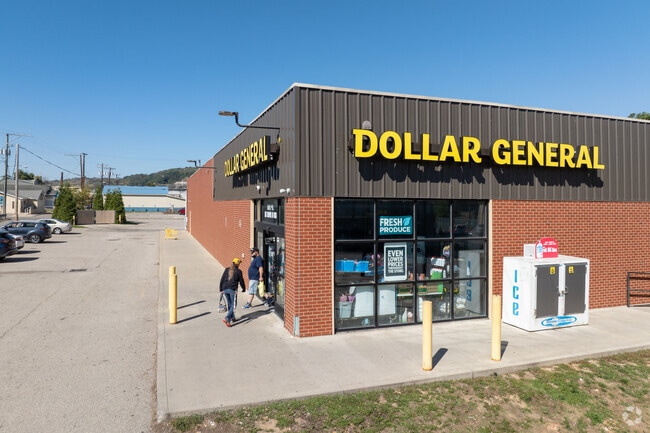 Locals can shop at the nearest Dollar General.