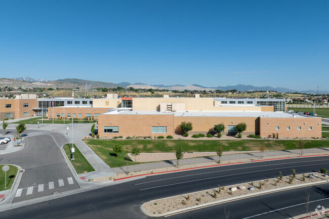 Hidden Valley Middle School is located in the Bluffdale neighborhood.