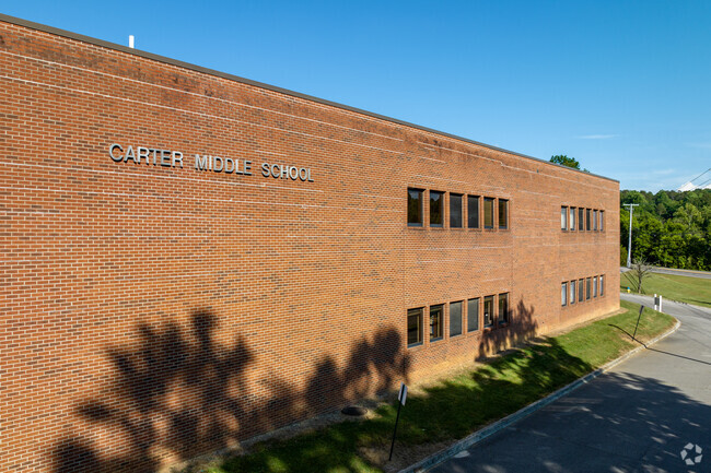 Carter Middle School sits on Carter School Road in Knox County.