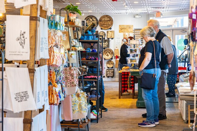 Browse local boutiques and market stores around Downtown Parker near Stonegate.