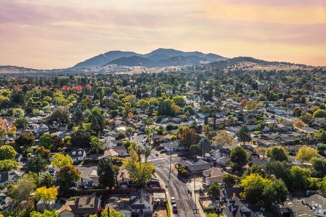 This Concord neighborhood boasts tree-lined streets and friendly suburban appeal.