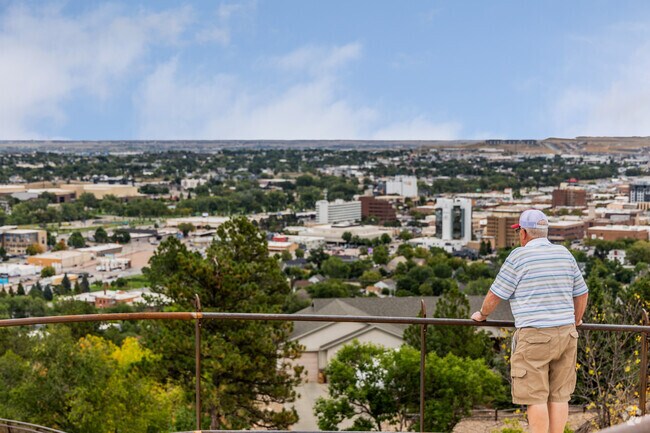 Skyline Wilderness Park has amazing views of Downtown Rapid City.