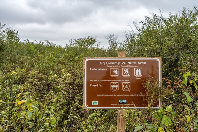 Big Swamp Wildlife Area is a popular place for naturalists and hunters.
