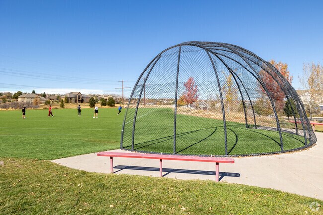 Kids will love the wide open spaces and parks in the Sapphire Pointe neighborhood.