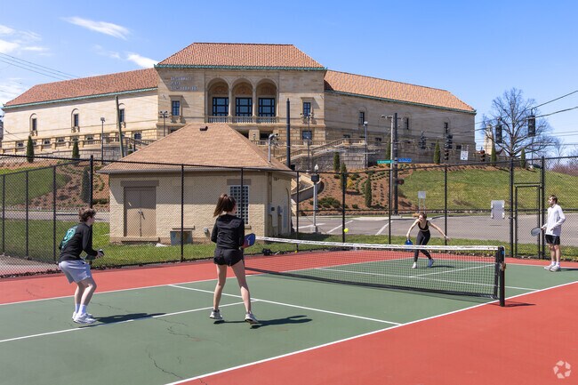 Grab your paddle and some friends to play a game of Pickleball in Grafton Hill.