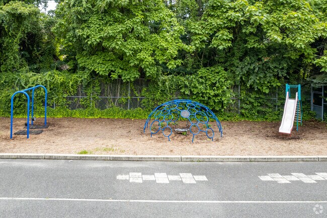 Climb or play hop scotch during recess at James A Garfield School in Collingswood, NJ.