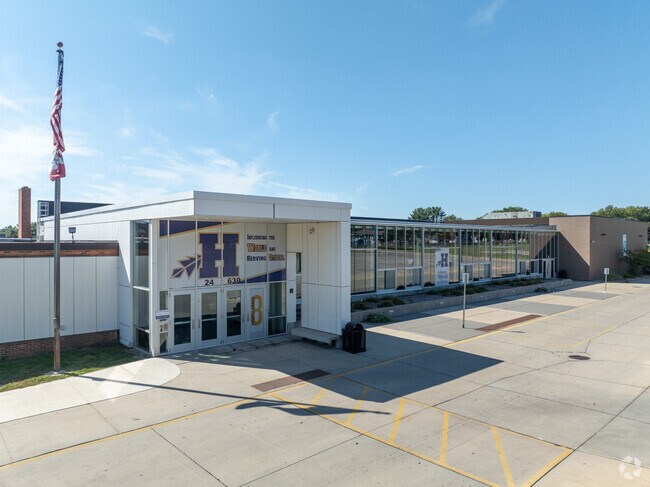 Hoover Middle School in Waterloo supports a well-rounded educational experience.