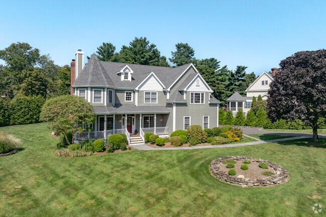 Some northern streets in West Norwalk provide larger homes and properties.