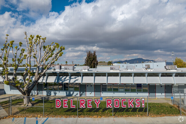 Students and staff show pride at Del Rey Elementary.