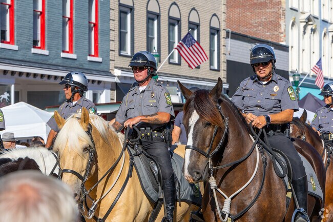 The Festival of the Horse is a 3-day event to commemorate horse heritage.