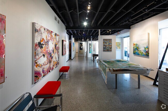 Residents love to check out the Michael Murphy Gallery.