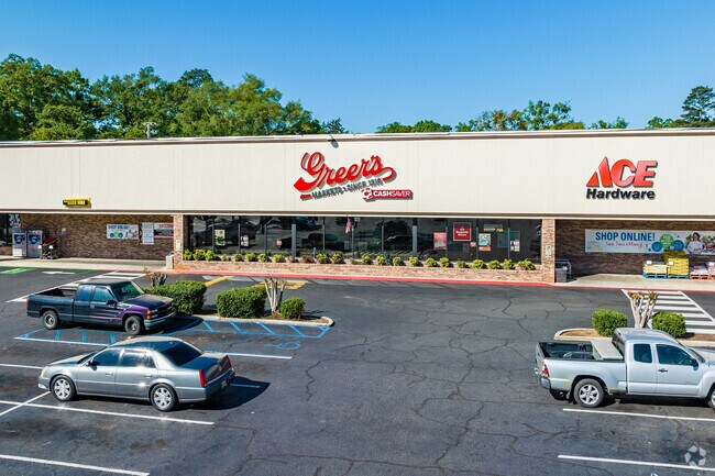 Skyland Park offers the grocery chain Greer's.