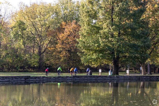 Groups of bicyclists love viewing the local scenery the Gateway neighborhood and parks offer.