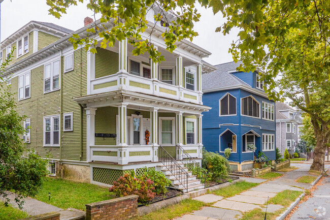 Triple deckers in the New Bedford area line the residential streets and offer affordability.