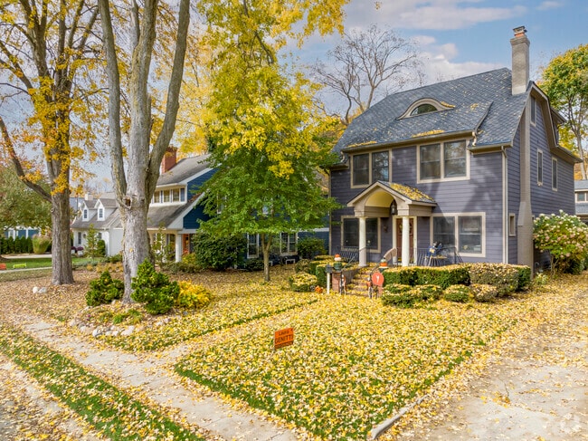 Homes in Northville sit on cozy, well-maintained lots.