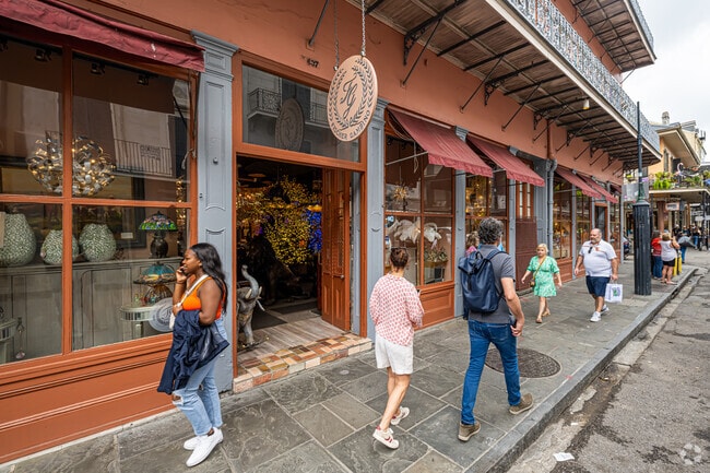 Shopping on Royal St is just minutes from Mid-City.