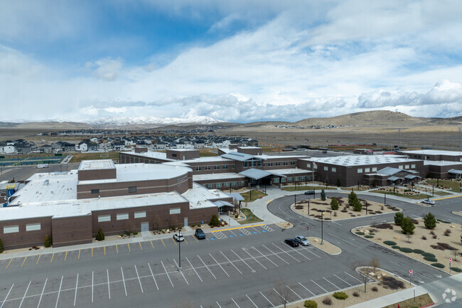 Cedar Valley High School is located in the Eagle Mountain neighborhood.