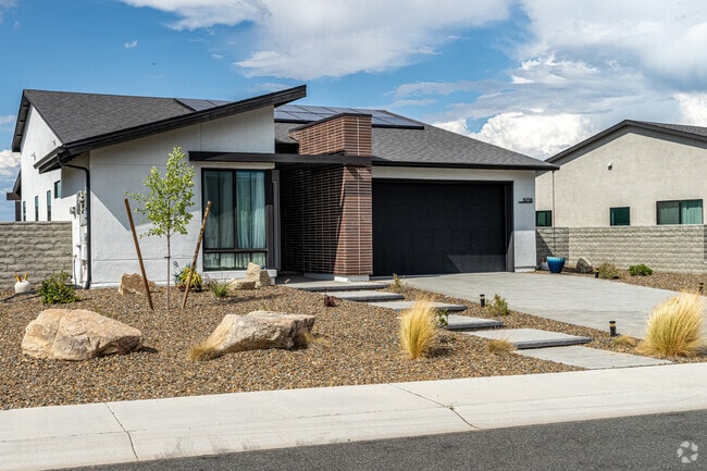 Jasper residents often elect to have a rock garden as an alternative to grass.