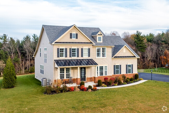 Beautiful colonial revival home newly constructed on Moline Court in Green Valley.