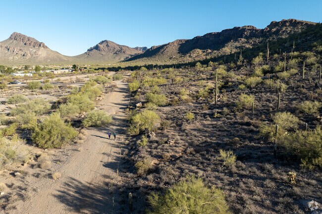 The Sarasota Trailhead in Tucson Estates is a popular hiking trail for all ages.