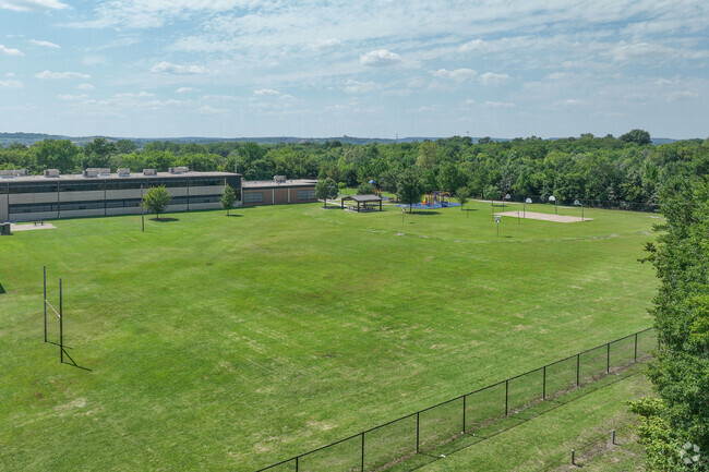 Anderson Elementary School sits on multiple acres, giving students tons of space to run and play