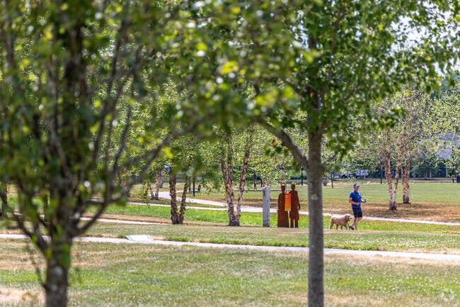 Enjoy the different walking paths offered throughout the city of Canton.