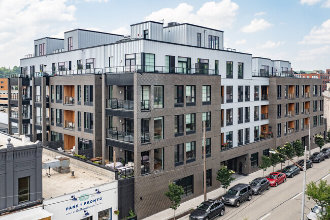 Luxury apartments are available in a few places in the Strip District.
