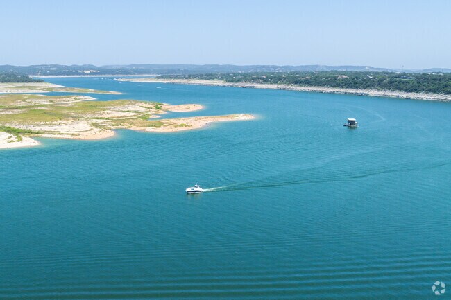 Residents of Apache Shores enjoy lakeside tranquility.