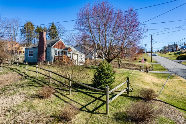 Large, well-maintained front yards are typical in the West Mifflin neighborhood.
