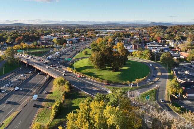391 and I-90 are conveniently close to Burnett Road.