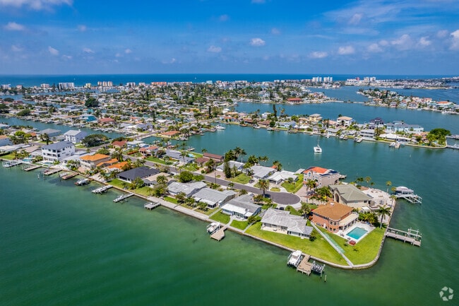 Madeira Beach Neighborhood offers most of their homes a waterfront view to wake up to.