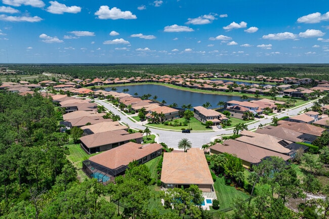 Riverstone is a residential community built around ponds and natural preserves.