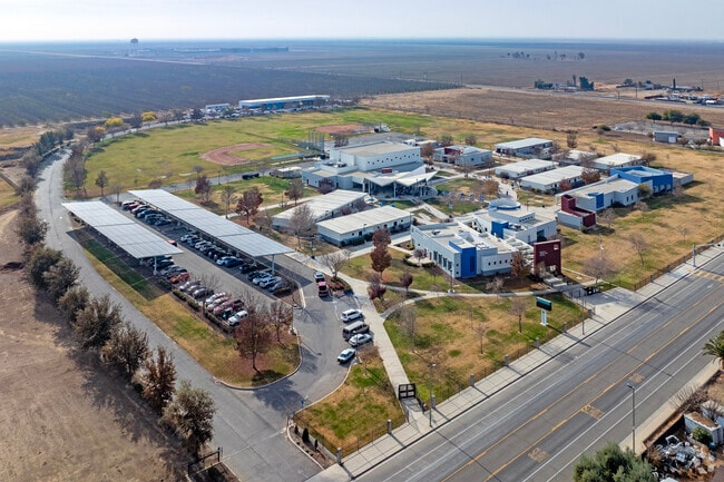 A view of Mendota Junior High School in Mendota.