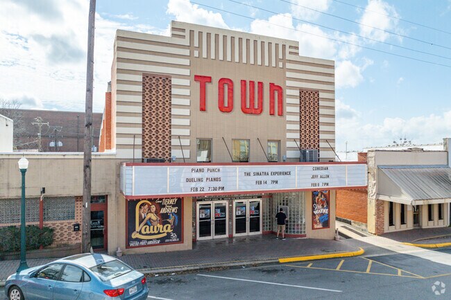 Old Town Theater is one hot spot for the beehive of activity found in downtown Huntsville.