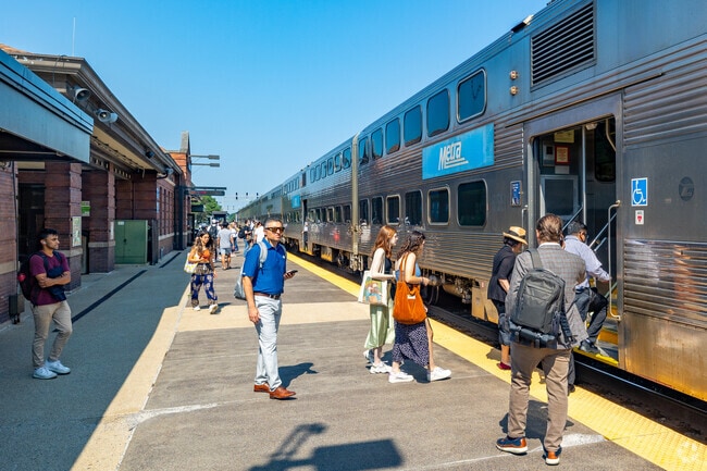 Get to downtown Chicago in an hour via the Naperville Metra train station.