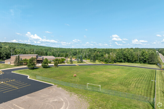 Lakewood Elementary School has a sports field on campus for youth soccer.