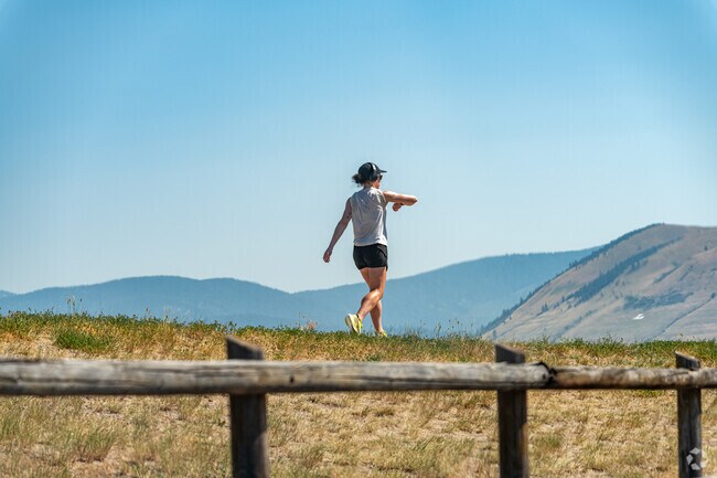 Missoula Playfair Park offers scenic paths and open spaces for all ages.