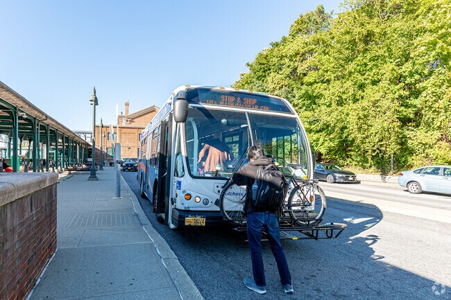 Dutchess County provides bus services for Poughkeepsie residents.