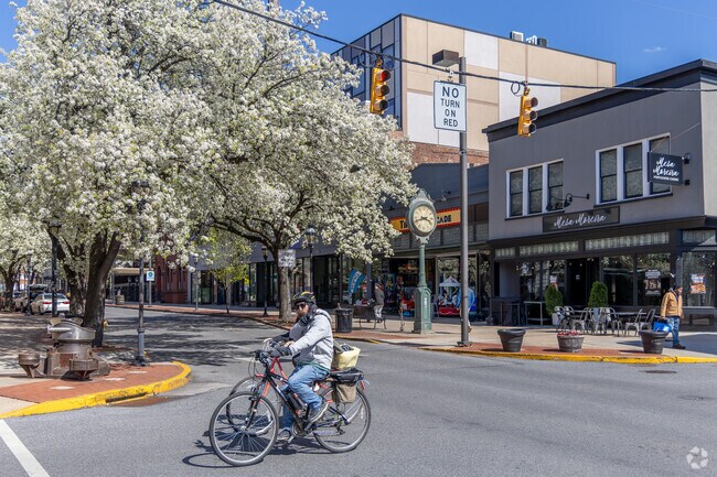 Downtown York is a short bike ride away from Devers, offering quick access to dozens of shops and restaurants.
