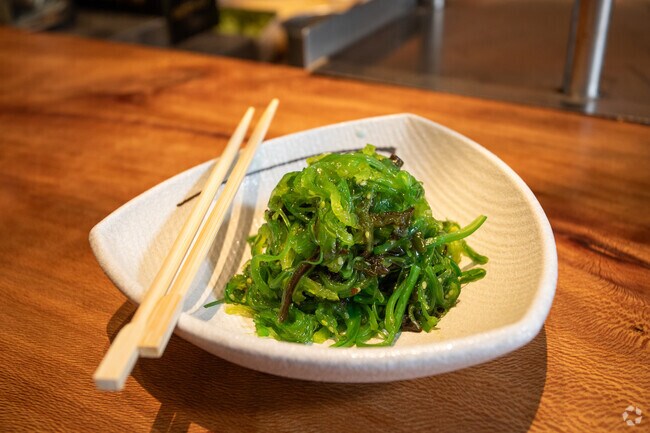 Kakui is known for its seaweed salads and sushi and Forestland residents love it.