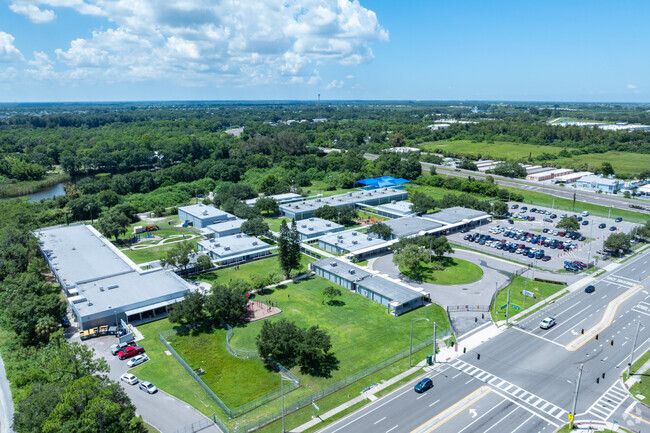 campus aerial