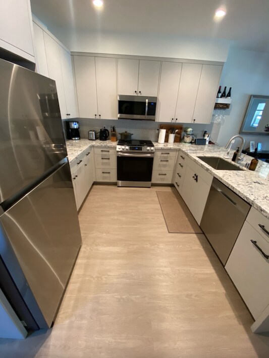 Stainless steel appliances