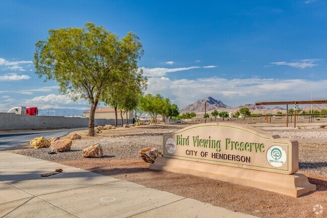 The Henderson Bird Viewing preserve is home to many species of bird wildlife.