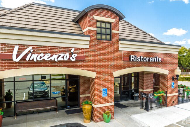 Vincenzo's Ristorante features a large yet intimate dining room, as well as an outdoor patio.