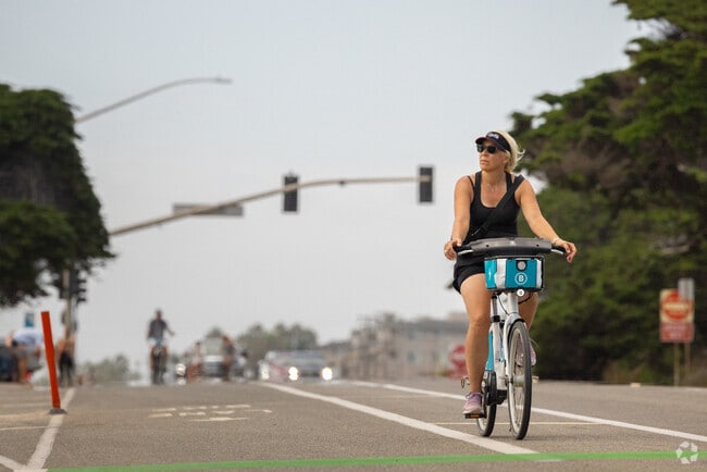 Enjoy leisurely bike rides along Highway 101 not far from Olivenhain where scenic ocean views and coastal breezes await at every turn.