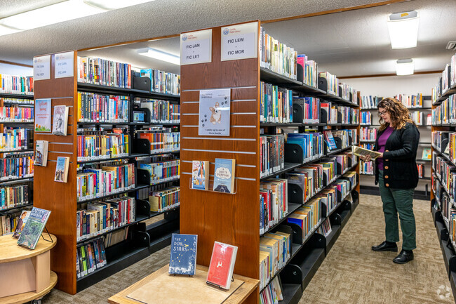 The Carlisle Public Library offers media of all types, as well as family prgrams for all ages.